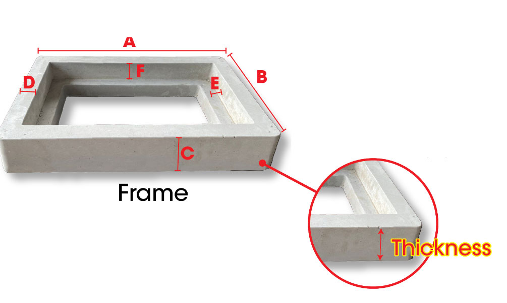 Reinforced Concrete Manhole Frame & Cover